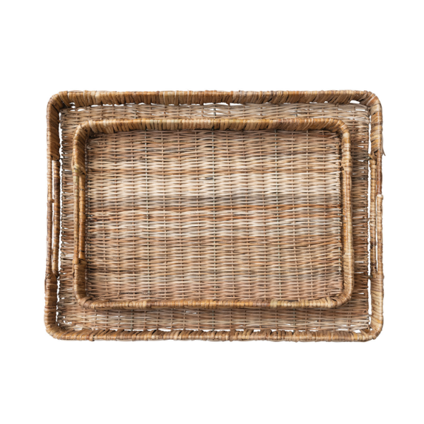 Basketweave Tray-Large