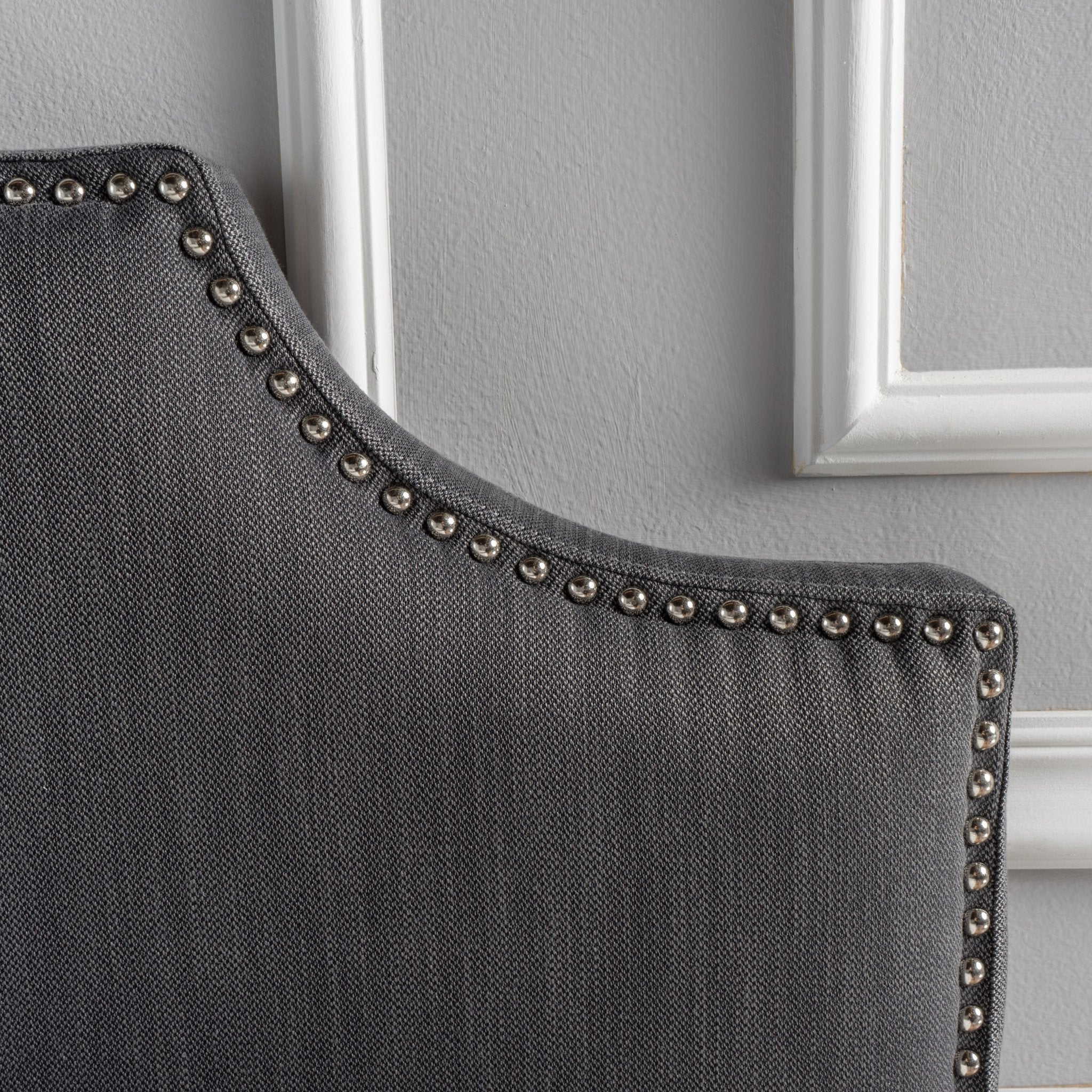 Gray Fabric Queen/Full Headboard - NH874892