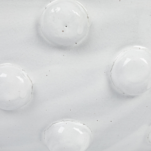 White Dotty Bowl