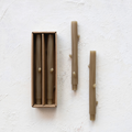 Twig Taper-Olive Set of 2